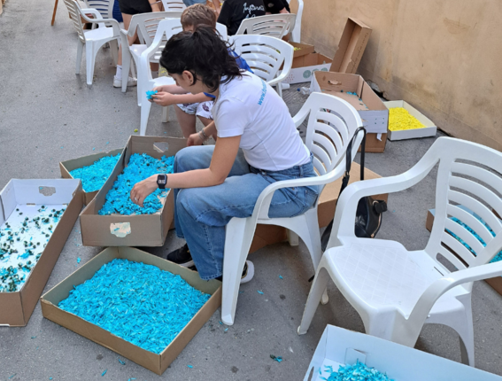 Un’infiorata speciale per Valter Baldaccini e i 10 anni della Fondazione